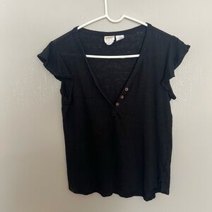 C&C California Top Women Medium 100% Linen